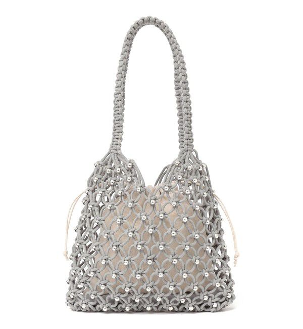 SHIPS Colors 「SHIPS Colors:メタルビーズ コード トート◇」|トートバッグ|