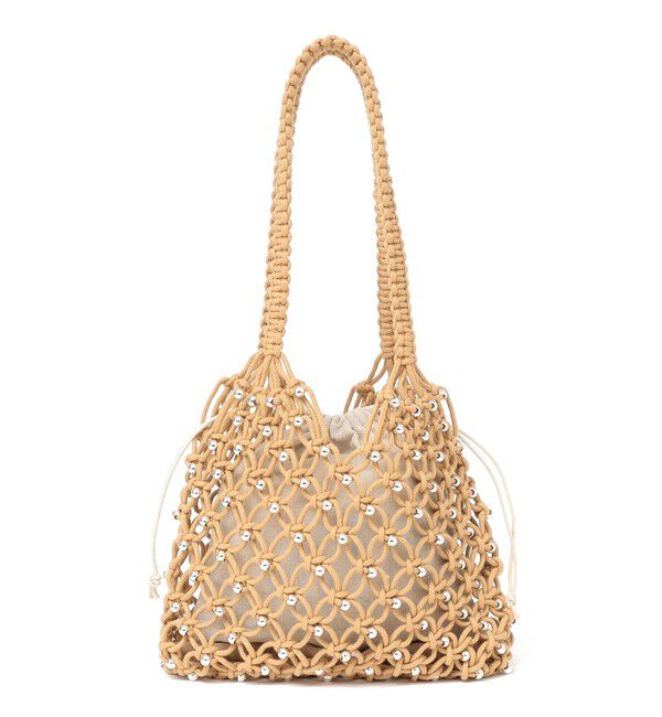 SHIPS Colors 「SHIPS Colors:メタルビーズ コード トート◇」|トートバッグ|