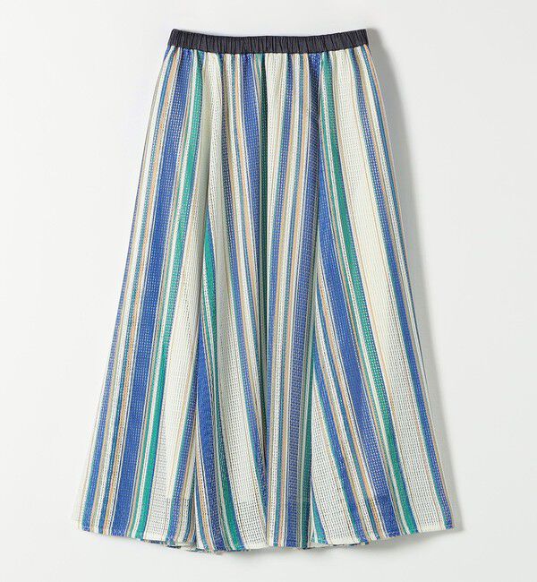 SHIPS any「SHIPS any:〈手洗い可能〉メッシュ サーキュラー スカート」|スカート|