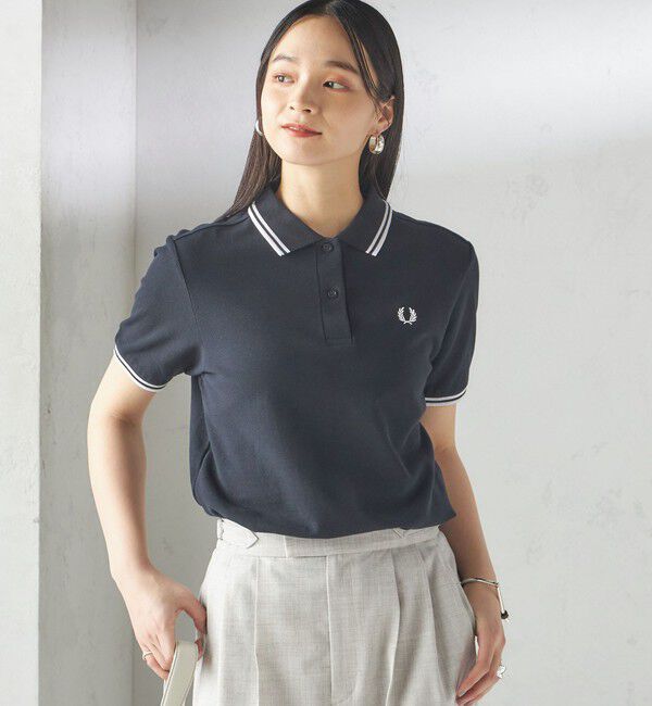 SHIPS for women「FRED PERRY:G3600 TWIN TIPPED SHIRTS」|ポロシャツ|