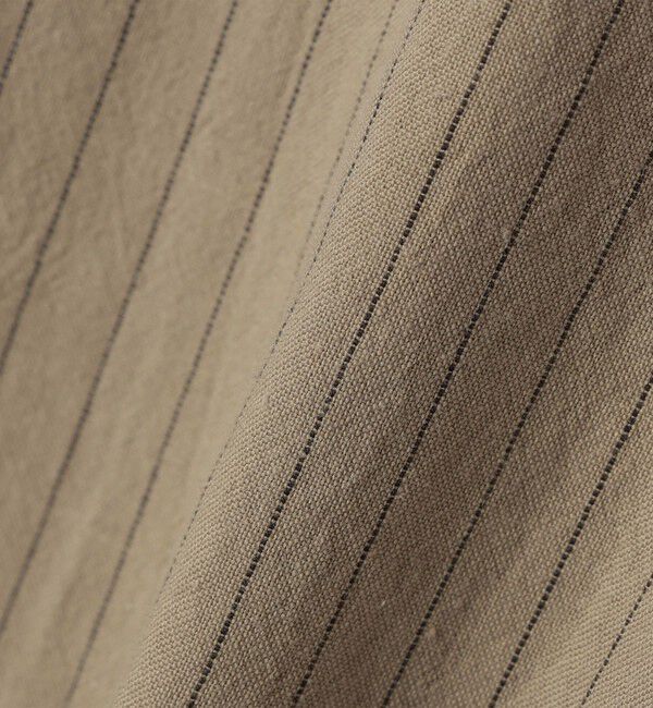 SHIPS any「SHIPS any:〈洗濯機可能〉コットン/リネン ストライプ ７分袖 レギュラー シャツ◇」|シャツ・ブラウス|