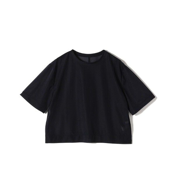 SHIPS for women「〈手洗い可能〉シアー トリコット ショート スリーブ プルオーバー」|Tシャツ・カットソー|