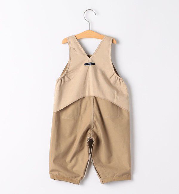 SHIPS KIDS「SHIPS KIDS:80～90cm / ベビー ツイル オーバーオール」|オールインワン|