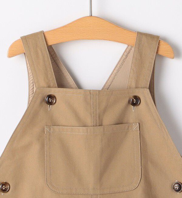 SHIPS KIDS「SHIPS KIDS:80～90cm / ベビー ツイル オーバーオール」|オールインワン|