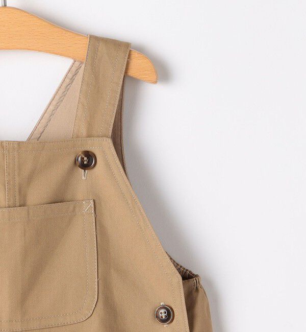 SHIPS KIDS「SHIPS KIDS:80～90cm / ベビー ツイル オーバーオール」|オールインワン|
