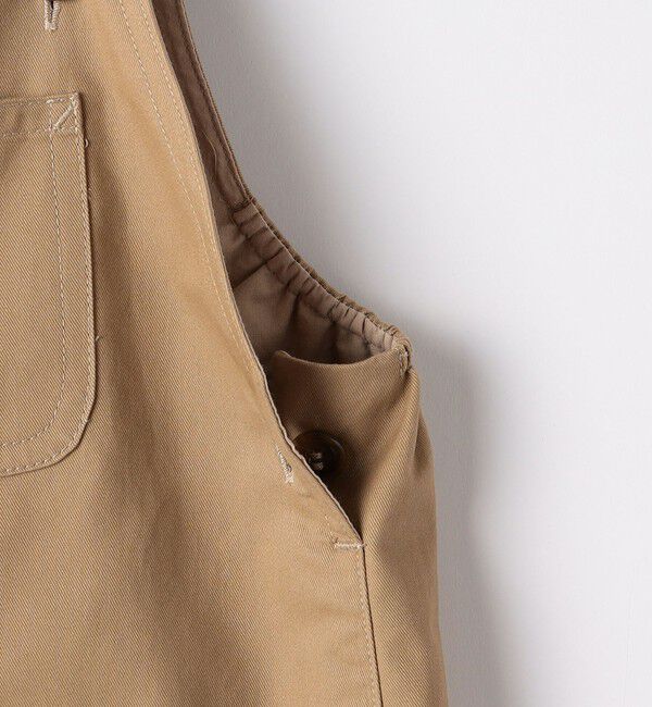 SHIPS KIDS「SHIPS KIDS:80～90cm / ベビー ツイル オーバーオール」|オールインワン|