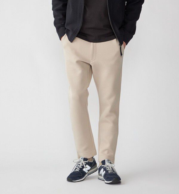 SHIPS「【WEB限定】SHIPS:  コットン ポリ ダブル ニット イージーパンツ (セットアップ対応)」|その他|