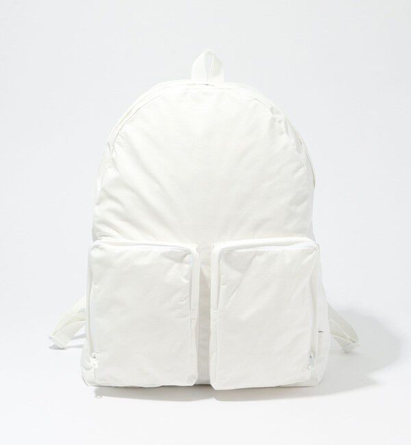 TOMORROWLAND GOODS「AMIACALVA ポリエステルギャバジン バッグパック」|リュック|11 ホワイト