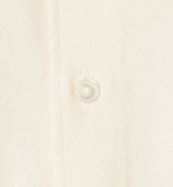 TOMORROWLAND MENS「コットンカシミヤ ワイドスプレッドカラーシャツ」|シャツ・ブラウス|