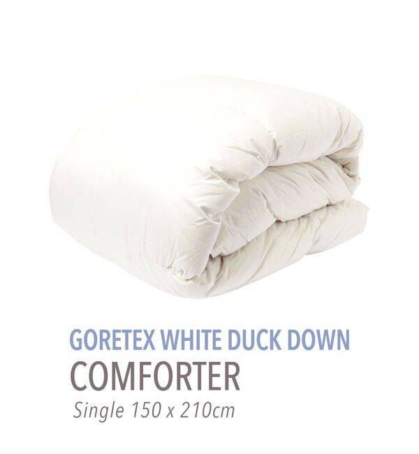 TOMORROWLAND HOME「ゴアホワイトダックダウン 掛布団（シングル）」|その他|11 ホワイト