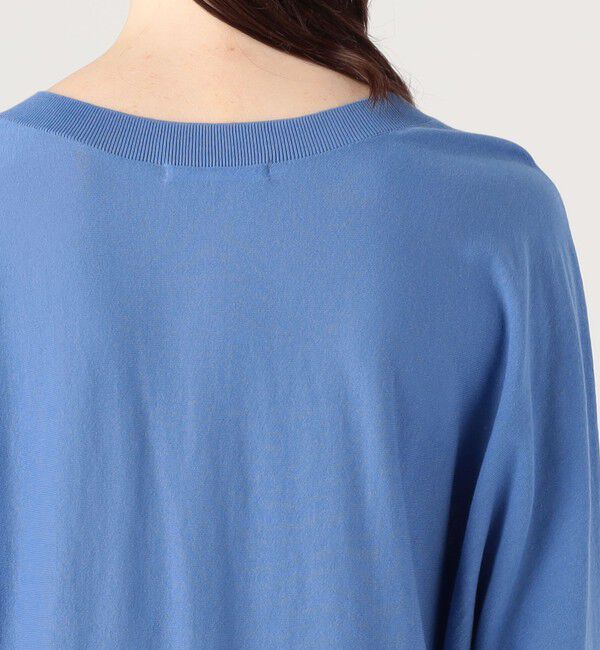 GALERIE VIE「クレープコットン ドルマンスリーブプルオーバー」|ニット・セーター|