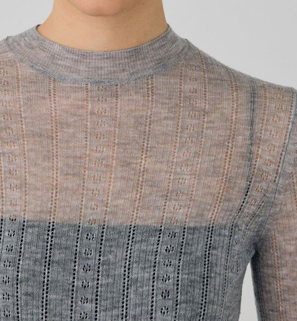 DES PRES「ソフトウール ハイネックプルオーバー」|ニット・セーター|