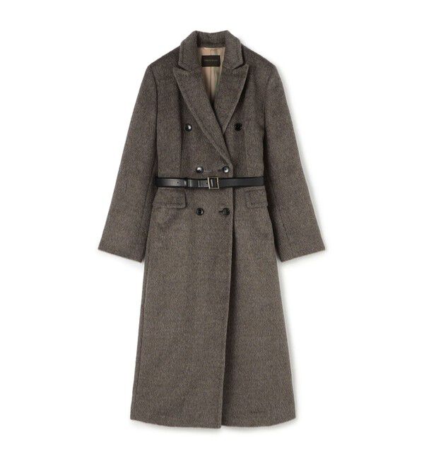 TOMORROWLAND collection「ベビースーリー ベルテッドコート」|その他|49 ブラウン