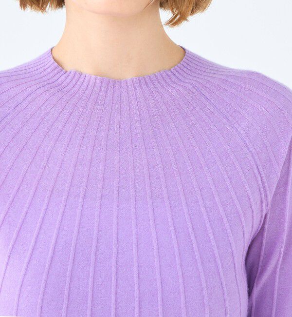 Ballsey「ストレッチカシミヤ ソフトビルドネックプルオーバー」|ニット・セーター|