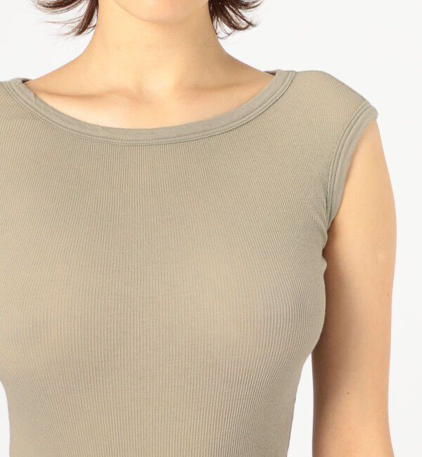 JAMES PERSE「コットンカシミヤブレンド ボートネックトップス WVA3206」|Tシャツ・カットソー|