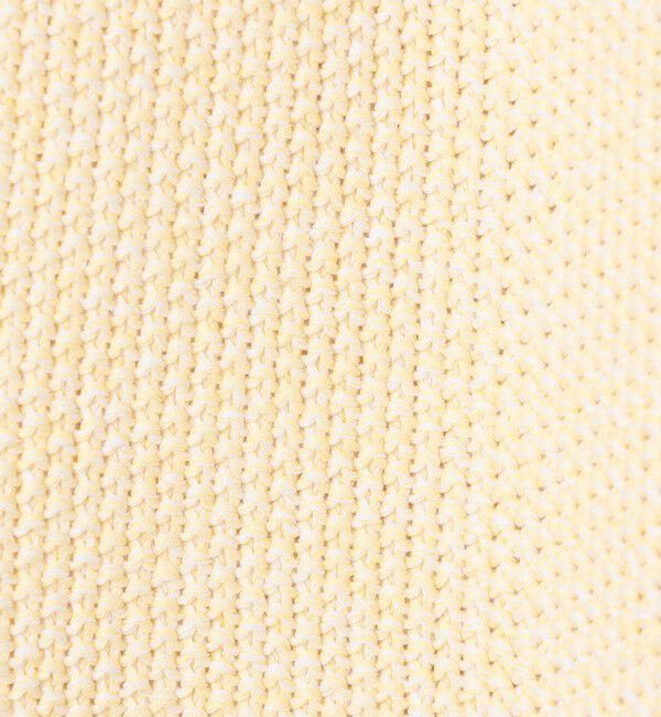 GALERIE VIE「コットンカノコ バックジッププルオーバー」|ニット・セーター|