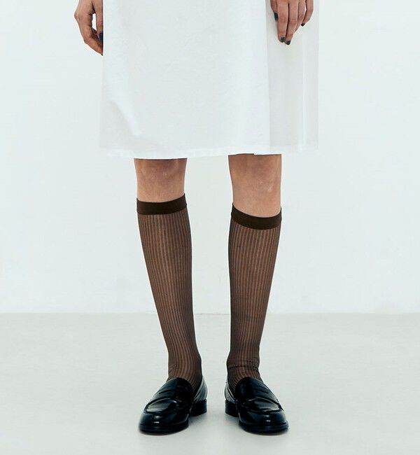 Edition「edition pourell キュプラシアー ソックス」|ソックス|