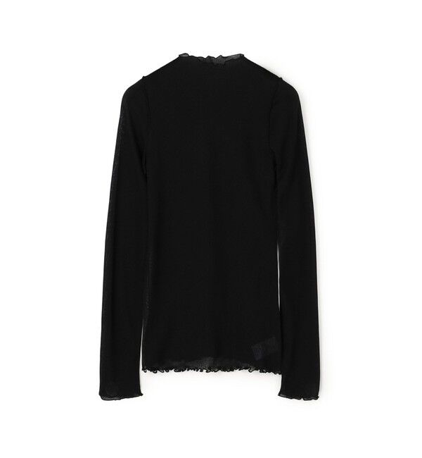 TOMORROWLAND GOODS「HAKUJI シアーリブ ボトルネックプルオーバー」|Tシャツ・カットソー|19 ブラック