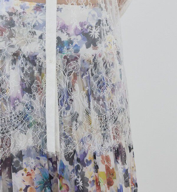 DES PRES「フレンチレース チュニックブラウス」|シャツ・ブラウス|