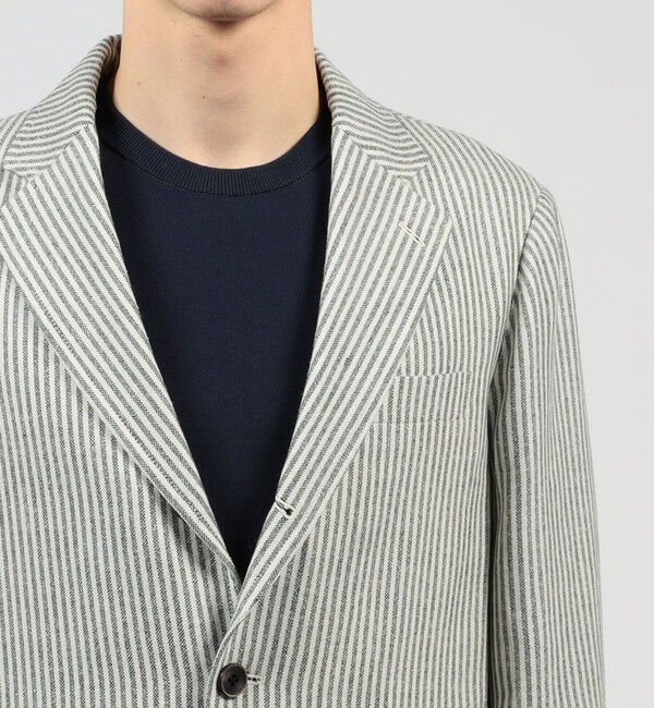 TOMORROWLAND MENS「ウールリネンシルク シングルブレステッド 3Bジャケット MARLING＆EVANS」|テーラードジャケット|