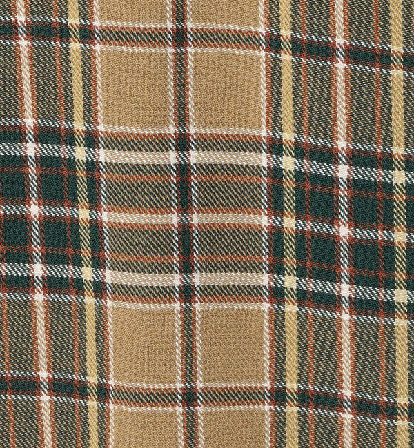 TOMORROWLAND MENS「コットンビエラチェック ダブルポケット ロングスリーブシャツ」|シャツ・ブラウス|