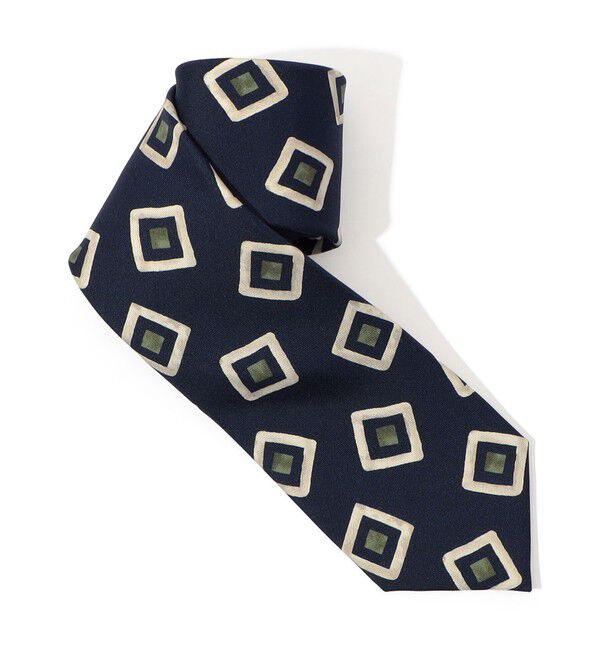 TOMORROWLAND GOODS「TOMORROWLAND シルクプリント 小紋柄ネクタイ」|ネクタイ・蝶ネクタイ|