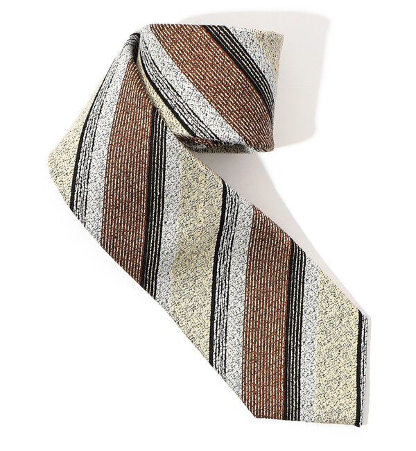 TOMORROWLAND GOODS「TOMORROWLAND シルクジャガード レジメンタルストライプネクタイ」|ネクタイ・蝶ネクタイ|