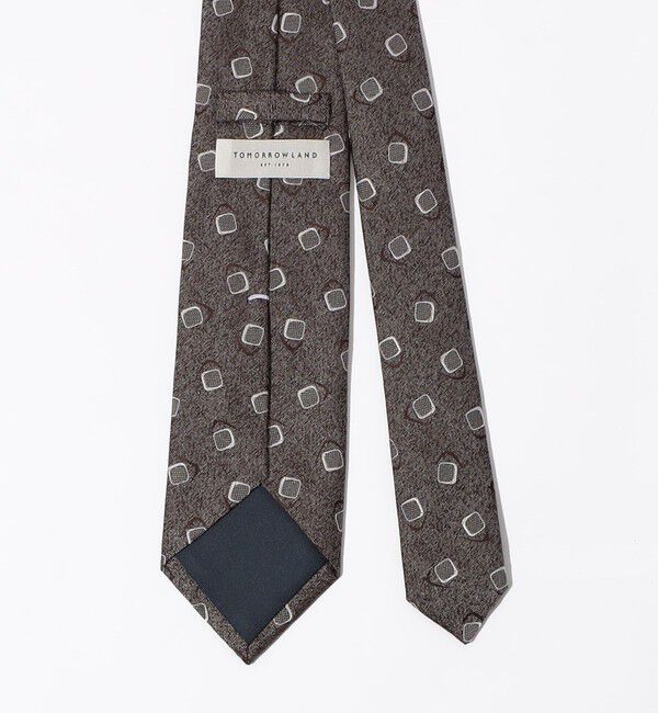 TOMORROWLAND GOODS「TOMORROWLAND シルクジャガード 小紋柄ネクタイ」|ネクタイ・蝶ネクタイ|
