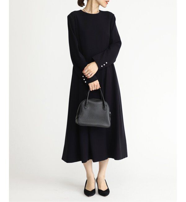 VERMEIL par iena「《追加》MAISON CANAU（メゾン カナウ） ラウンドボストン MCLH3AB2」|ボストンバッグ|