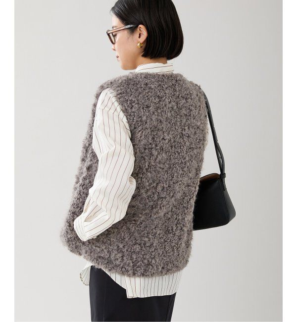 IENA「サテン ストライプ シャツ」|シャツ・ブラウス|