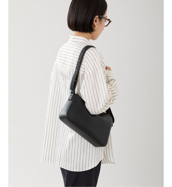 IENA「サテン ストライプ シャツ」|シャツ・ブラウス|