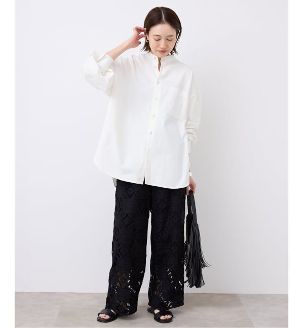 SLOBE IENA「LEDENIM REMAKE OVER SHIRT」|シャツ・ブラウス|