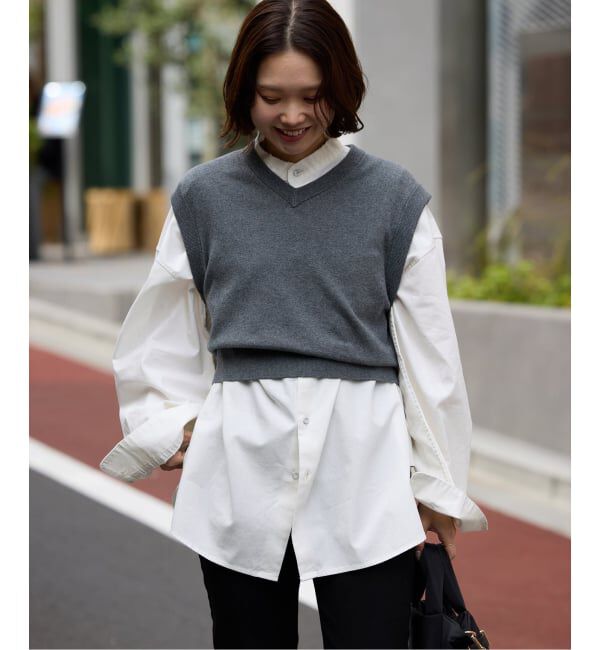 SLOBE IENA「LEDENIM REMAKE OVER SHIRT」|シャツ・ブラウス|