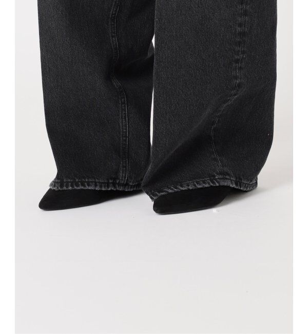 journal standard L'essage「《追加》【HAIKURE/ハイクル】BETHEANY ASIAN FIT MID BLACK：デニム」|デニム|