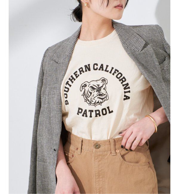 journal standard L'essage「《追加2》【MIXTA/ミクスタ】SO CAL DOG CREW   T-SHITS：Tシャツ」|Tシャツ・カットソー|