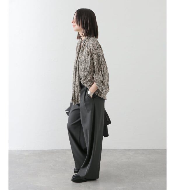 journal standard L'essage「《追加》IDEVEAUX＊IPEKERボウタイブラウス」|シャツ・ブラウス|