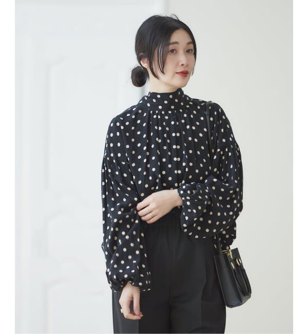 journal standard L'essage「《追加》IDEVEAUX＊IPEKERボウタイブラウス」|シャツ・ブラウス|