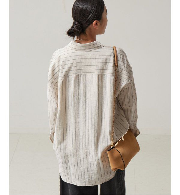 journal standard L'essage「《セット》シアーストライプ/ムジシャツ＆キャミブラウス」|シャツ・ブラウス|