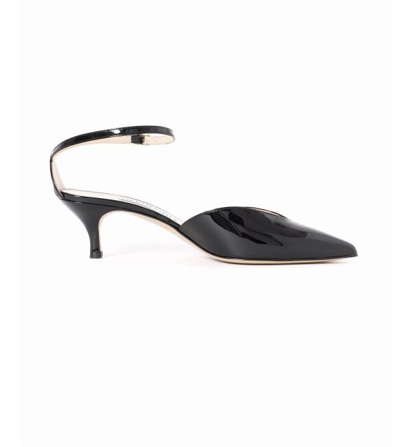 journal standard L'essage「《追加》【NEBULONI E. /ネブローニ】パテント アンクルストラップパンプス」|パンプス|