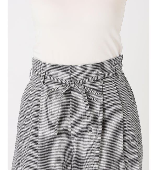 JOURNAL STANDARD「ゼフィールリネンベルテッドギャザーパンツ」|その他|