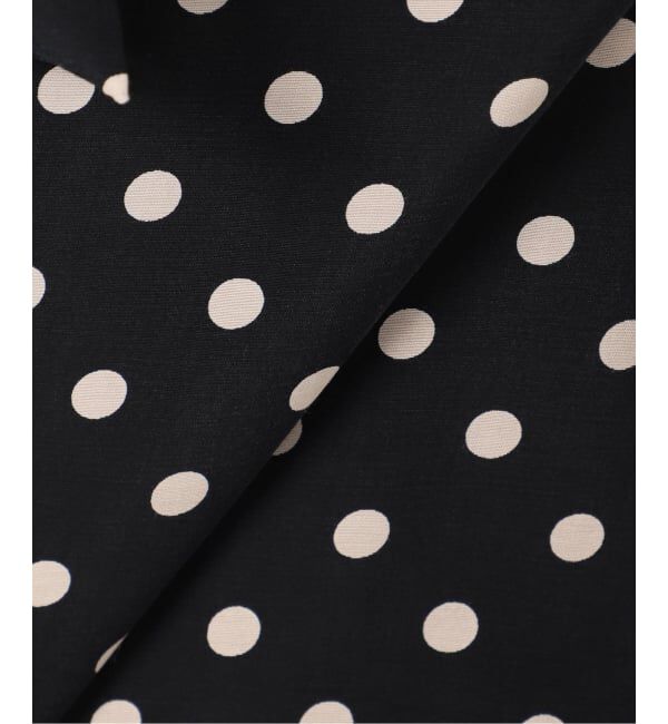 journal standard L'essage「《追加》IPEKERドット&フラワー/シアーボウタイブラウス」|シャツ・ブラウス|