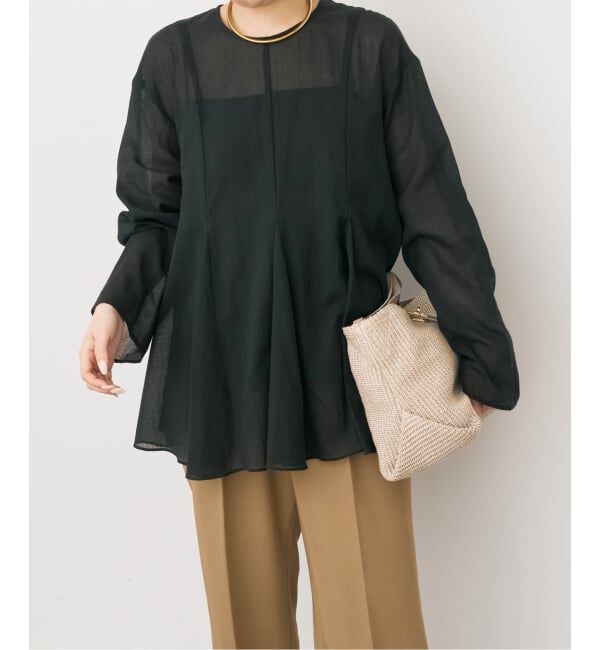 Spick and Span「フレアチュニック」|シャツ・ブラウス|