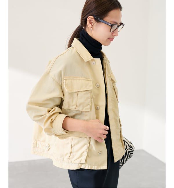 FRAMeWORK「ミリタリーブルゾン」|その他|イエロー B