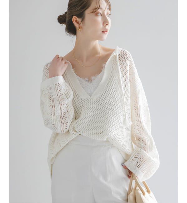 NOBLE「《予約》カフタンニット」|ニット・セーター|