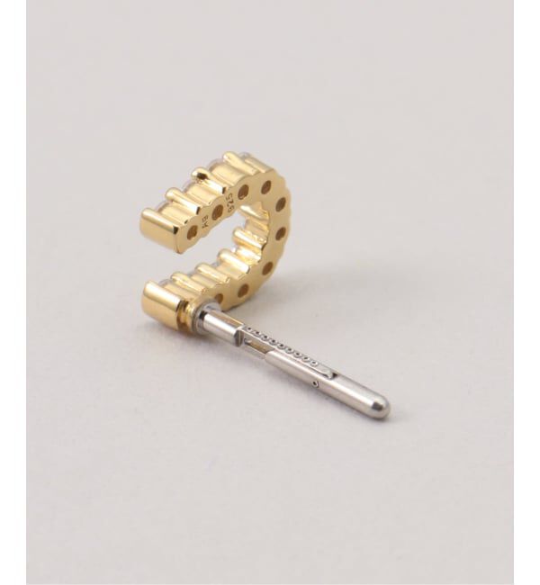 Spick and Span「《一部店舗+WEB限定》BAQLESS / バックレス Honesty Alina Gold」|ピアス|