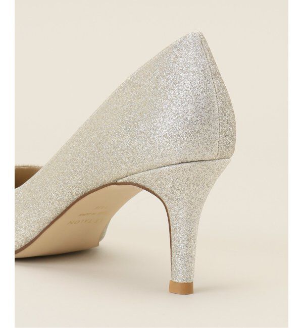  「≪追加≫7cmグリッタープレーンパンプス」|パンプス|