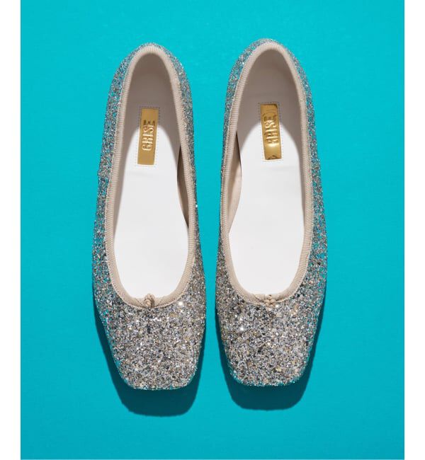 GRISE「《追加》GRISEスクエアグリッターフラット」|その他|シルバー