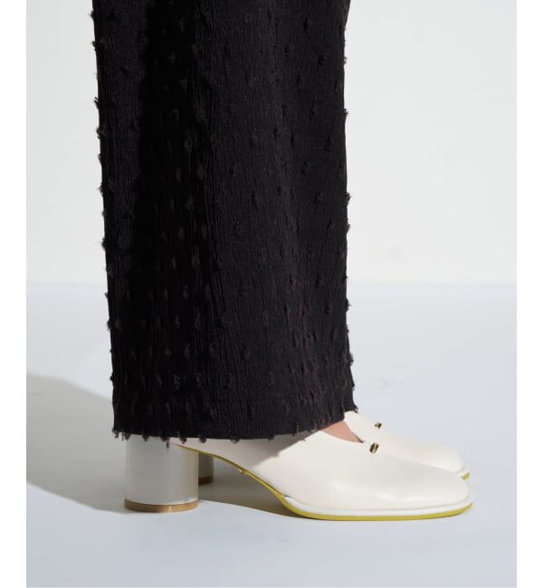 GRISE「《追加》GRISE6cmレザーオブリークハイバンプパンプス」|パンプス|