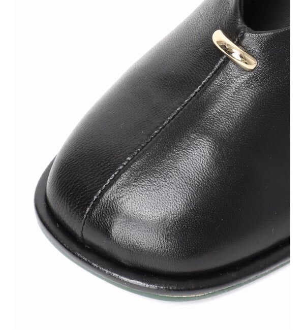 GRISE「《追加》GRISE6cmレザーオブリークハイバンプパンプス」|パンプス|