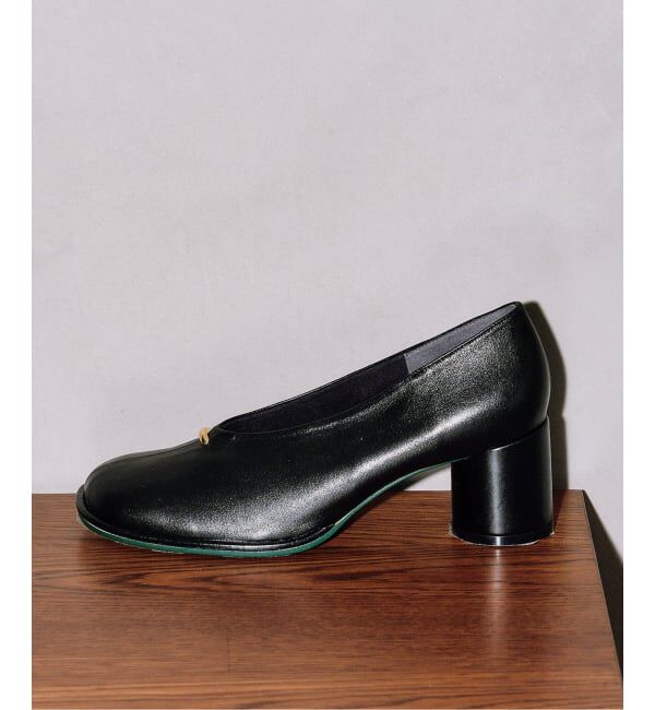 GRISE「《追加》GRISE6cmレザーオブリークハイバンプパンプス」|パンプス|